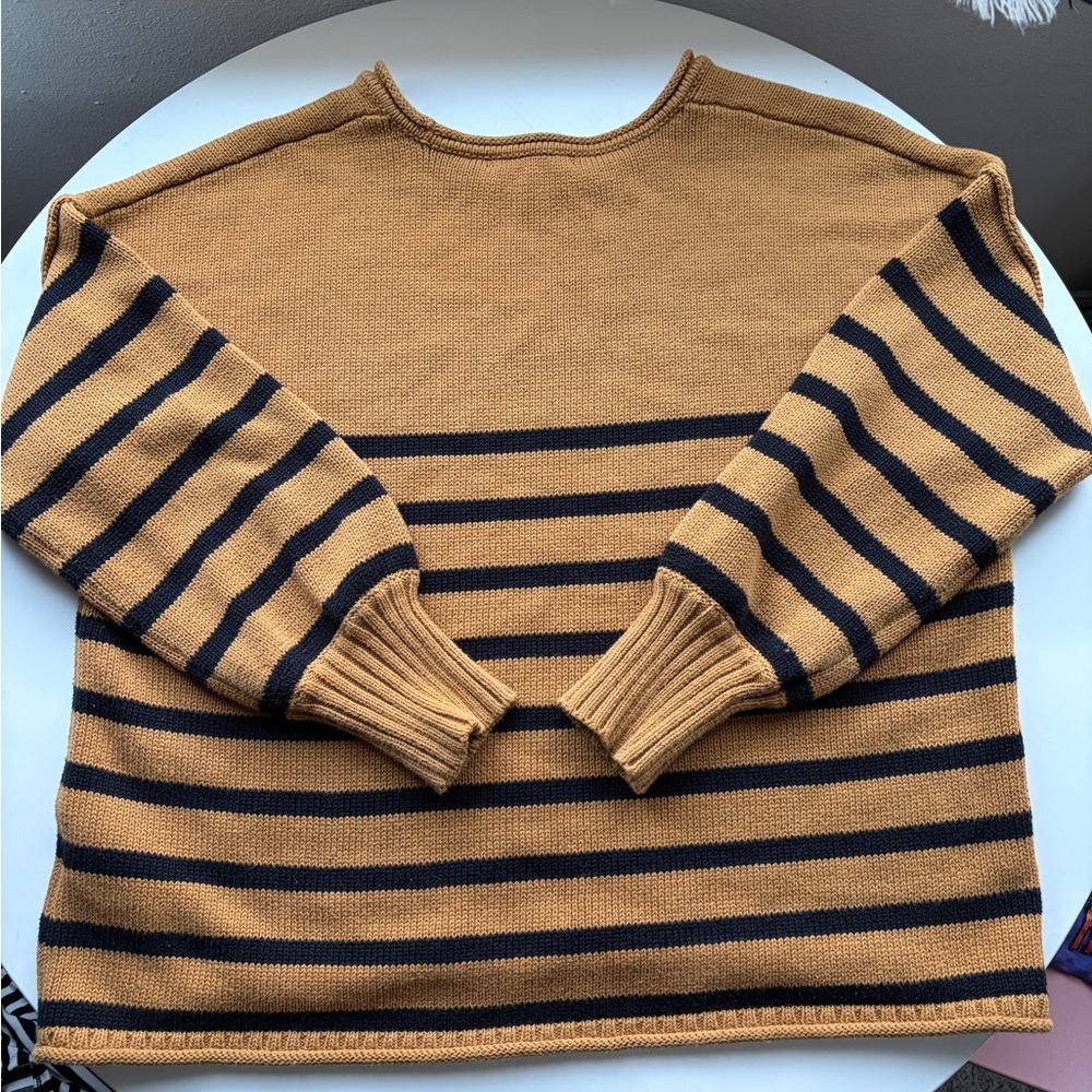Madewell Conway Pullover Sweater! 100% cotton, Like New! - Picture 6 of 10